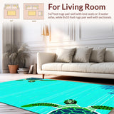 Coastal Turquoise Turtle Aesthetic(Blue)