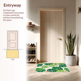 Playful Plush Palm Print Delight(Green)
