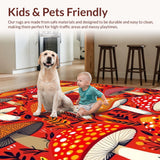 Youthful Fun Red Mushroom Theme(Red)