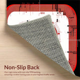 Fun Colorful Circuit Pathway(Red)