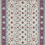 Elegant Distressed Tiled Arrangement(Ivory)