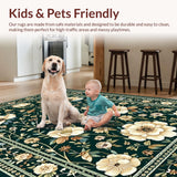 Cozy Earthy Floral Visual Appeal(Green)