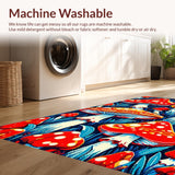 Eclectic Textured Rainbow Motif(Red)