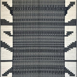 Lively Retro Striped Decor Style(Black)