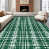 Contemporary Earth Tone Checkered(Green)