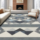 Stylish Reversible Linear Motif(Blue)