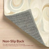 Contemporary Geometric Textured Design(Beige)