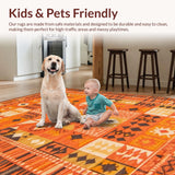 Chic Fringed Contemporary(Orange)