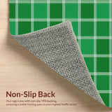 Cozy Winter Themed Patterned Mat(Green)