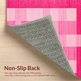 Chic Pastel Checkered(Pink)