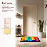 Brightly Colored Ethereal Motif(Red)