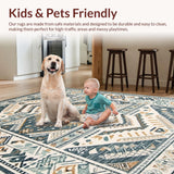 Artful Monochrome Damask Style(Blue)