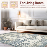 Stylish Ogee Patterned Decor(Gray)