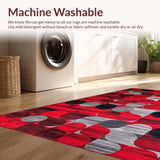 Trendy Abstract Circular Visuals(Red)