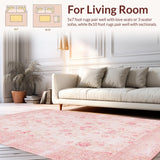 Elegant Rounded Vintage Motif(Pink)