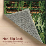 Charming Lodge Inspired Nature Design(Green)