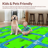 Playful Traffic Green Road Map(Green)
