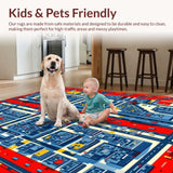 Vibrant Cityscape Adventure Design(Blue)