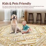 Classic Tiled Geometric Appeal(Beige)