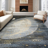 Ultra Soft Area Rug, Non Slip, Stain Resistant, Washable Area Rugs for Living Room, Bedroom, Moonlit Witchy Rug Unique Area Carpet(Gray)