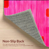 Lively Modern Text Based Artwork(Pink)