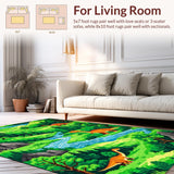 Joyful Multi Colored Dino World(Green)