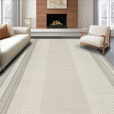 Sleek Minimalist Ogee Texture(Beige)