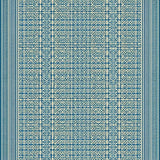 Ultra Soft Area Rug, Non Slip, Stain Resistant, Washable Area Rugs for Living Room, Bedroom, Abstract Lattice Design in Blue(Blue)