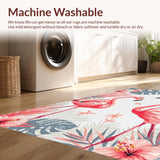 Playful Flamingo and Leaf Fusion(Pink)