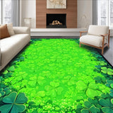 Inviting Natural Elements Floor Accent(Green)