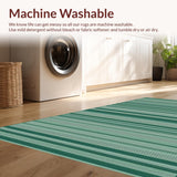 Rustic Earthy Striped Weave Concept(Green)