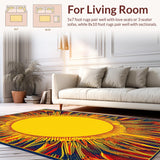 Warm Toned Artistic Swirl(Yellow)