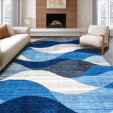 Vibrant Transitional Patterned Elegance(Blue)