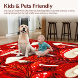 Eclectic Cozy Mushroom Design(Red)