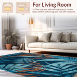 Modern Distressed Botanical Design(Blue)