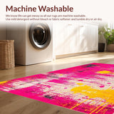 Bright Retro Color Block(Pink)