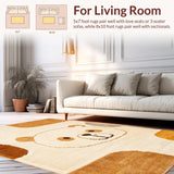 Lively Cartoonish Nature Theme(Beige)