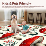 Artful Rustic Botanical Composition(Red)