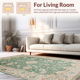 Elegant Sage Green Tiled Design(Ivory)