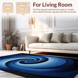 Lively Textured Optical Movement(Blue)