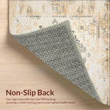 Luxe Heritage Inspired With Sophisticated Distressed Finish(Beige)