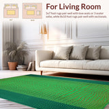 Charming Nature Inspired Entry Mat(Green)