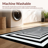 Chic Black and White Optical(Black)