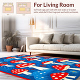 Cuddly Cartoon Mushroom Atmosphere(Red)