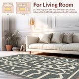 Chic Geometric Trellis Aesthetic(Gray)