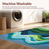 Contemporary Colorful Symmetrical Elements(Green)