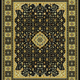 Dramatic Black and White Symmetry(Black)