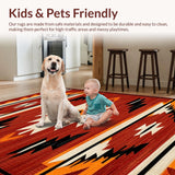 Cozy Textured Tiled Composition(Red)