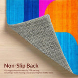 Dynamic Multi Hued Geometric Layout(Blue)