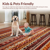 Contemporary Symmetrical Rustic Charm(Red)